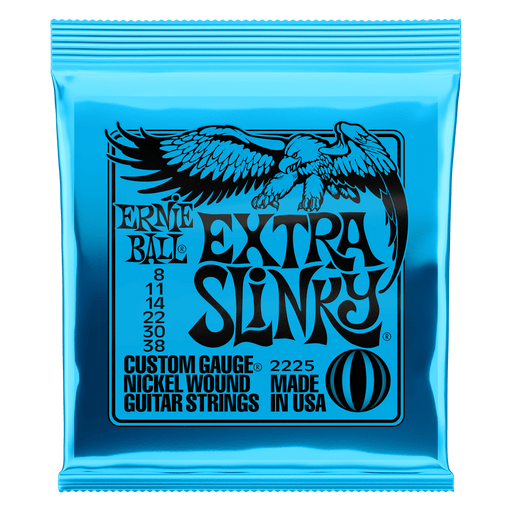 Ernie Ball Extra Slinky Electric Guitar Strings 8-38 - Guitar Warehouse