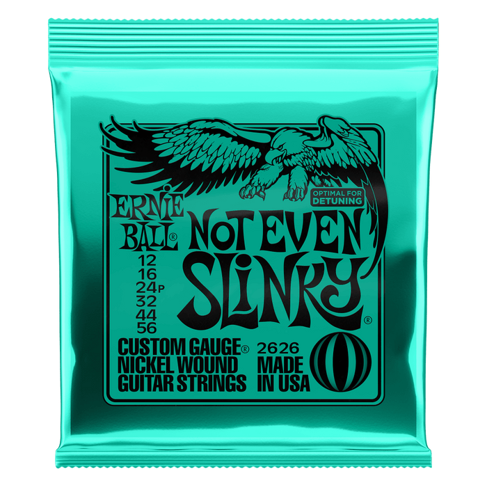 Ernie Ball Not Even Slinky Electric Guitar Strings 12-56 - Guitar Warehouse