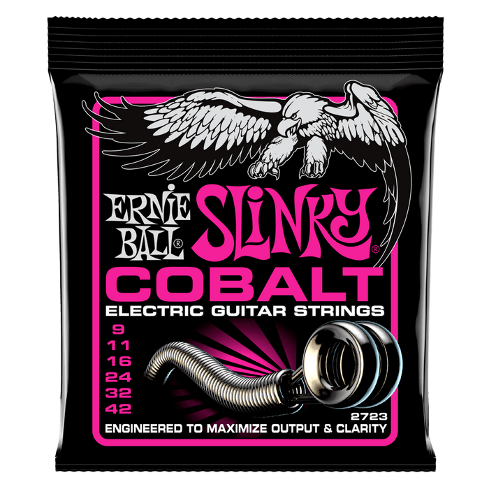 Super Slinky Cobalt Electric Guitar Strings - 9-42 Gauge - Guitar Warehouse