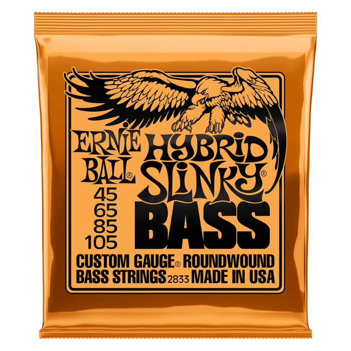 Hybrid Slinky Nickel Wound Electric Bass Strings - 45-105 - Guitar Warehouse