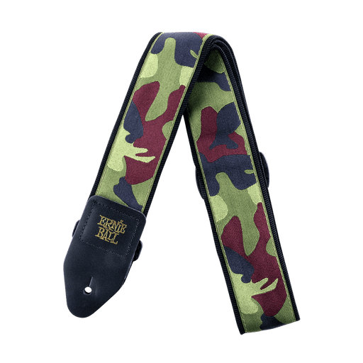 ERNIE BALL - TRADITIONAL CAMO GUITAR STRAP - Guitar Warehouse