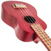 Laka Soprano Acoustic Ukulele & Bag - Red - Guitar Warehouse