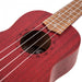 Laka Soprano Acoustic Ukulele & Bag - Red - Guitar Warehouse