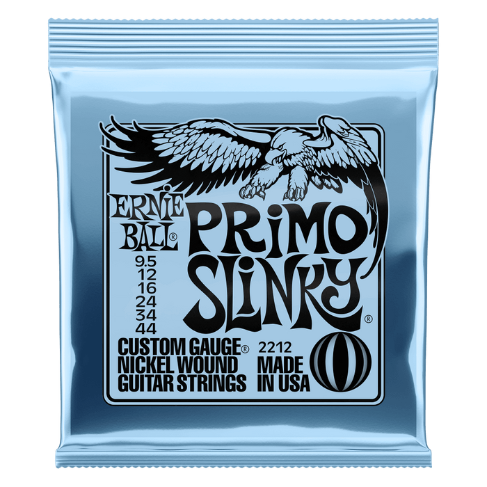 Ernie Ball Primo Slinky Electric Guitar Strings 9.5-44 - Guitar Warehouse