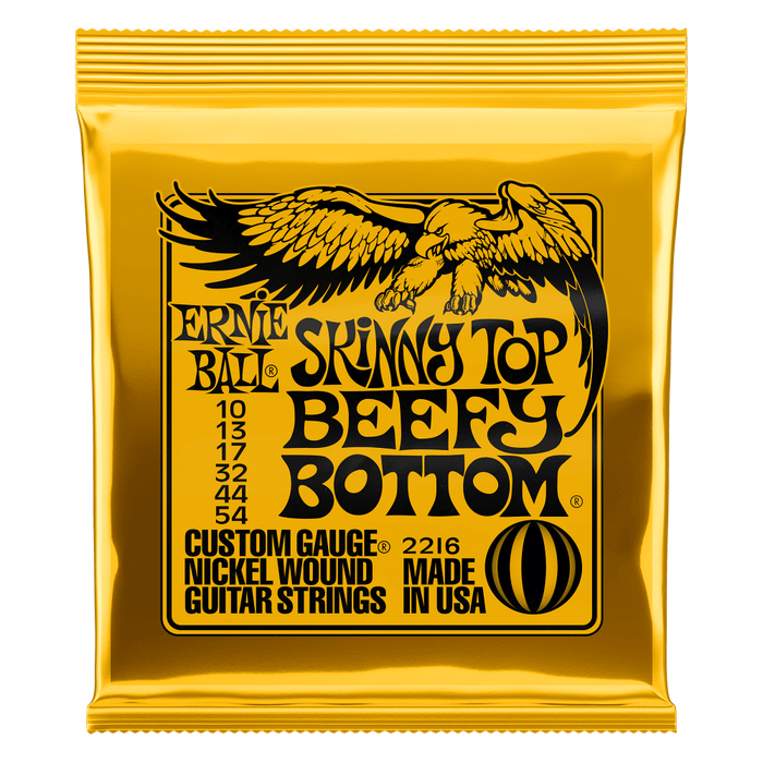 Ernie Ball Skinny Top Beefy Bottom Slinky Electric Guitar Strings 10-54 - Guitar Warehouse