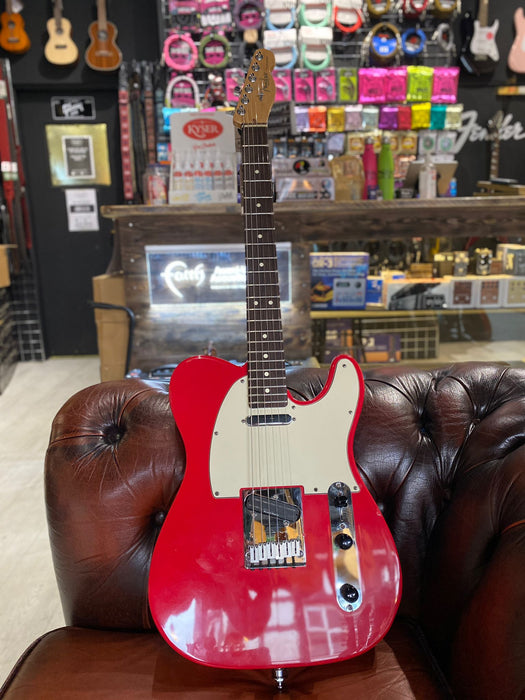 2001 Fender Telecaster American Standard Fiesta Red w/Rosewood - Guitar Warehouse