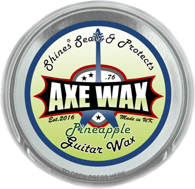 Axewax Guitar Wax Pineapple for Electric & Acoustic Guitars - Guitar Warehouse