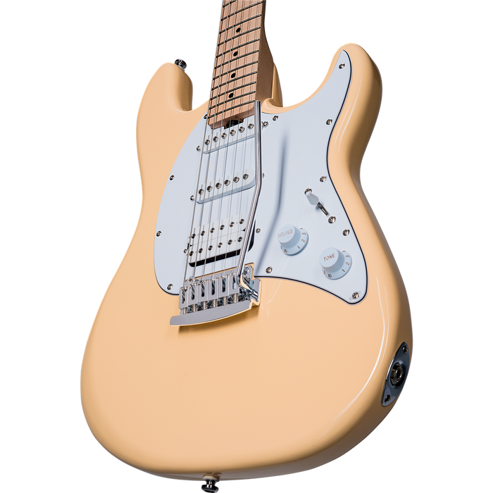 Sterling CT30HSS Cutlass HSS Electric Guitar - Vintage Cream - Guitar Warehouse