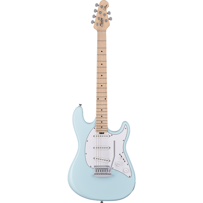 Sterling CT30SSS Cutlass SSS Electric Guitar - Daphne Blue MN - Guitar Warehouse