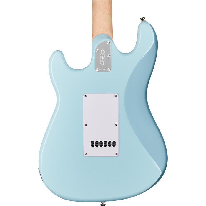 Sterling CT30SSS Cutlass SSS Electric Guitar - Daphne Blue MN - Guitar Warehouse