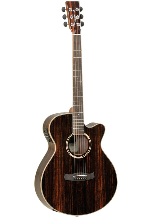 Tanglewood Discovery Super Folk Ebony Electro Acoustic DBT-SFCE-AEB - Guitar Warehouse