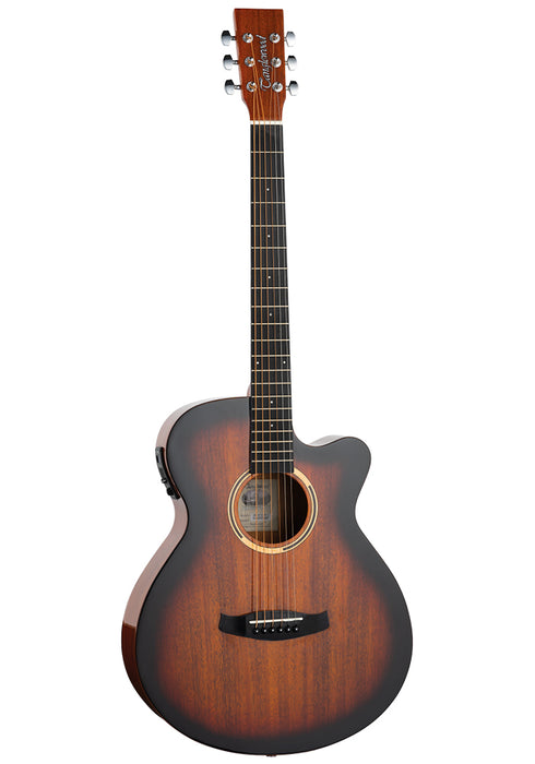 Tanglewood Discovery Super Folk Mahogany Electro Acoustic DBT SFCE SB G - Sunburst - Guitar Warehouse