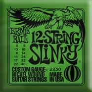 Ernie Ball 2230 12-String Slinky Electric Guitar , 8-40 - Guitar Warehouse