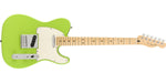 Fender FSR Player Telecaster® Limited Edition Electron Green,  Maple. - Guitar Warehouse