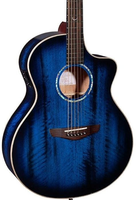 Faith Blue Moon Neptune Electro Acoustic Guitar Cutaway - Guitar Warehouse