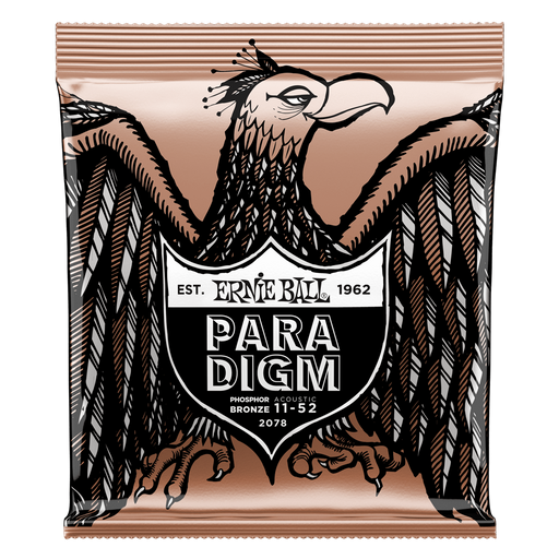 Ernie Ball Paradigm Phosphor Bronze Acoustic Strings - 11-52 Gauge - Guitar Warehouse