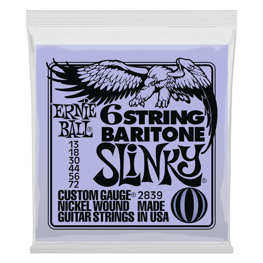 Ernie Ball Baritone Electric Guitar Strings 6 13-72 - Guitar Warehouse