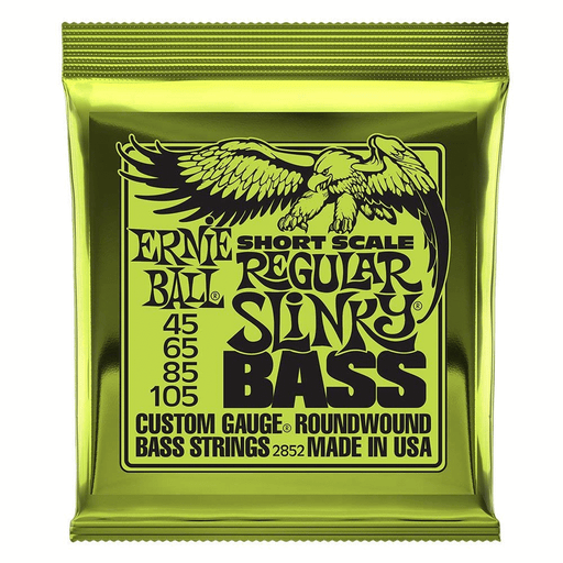 Ernie Ball Short Scale Regular Slinky Bass Set 45-105 - Guitar Warehouse