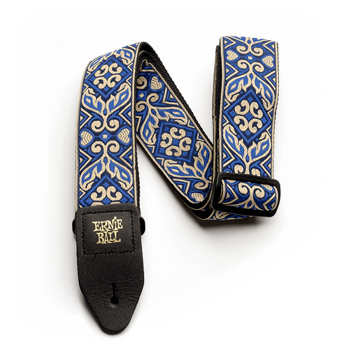 Ernie Ball Jacquard Guitar Strap - Tribal Blue - Guitar Warehouse