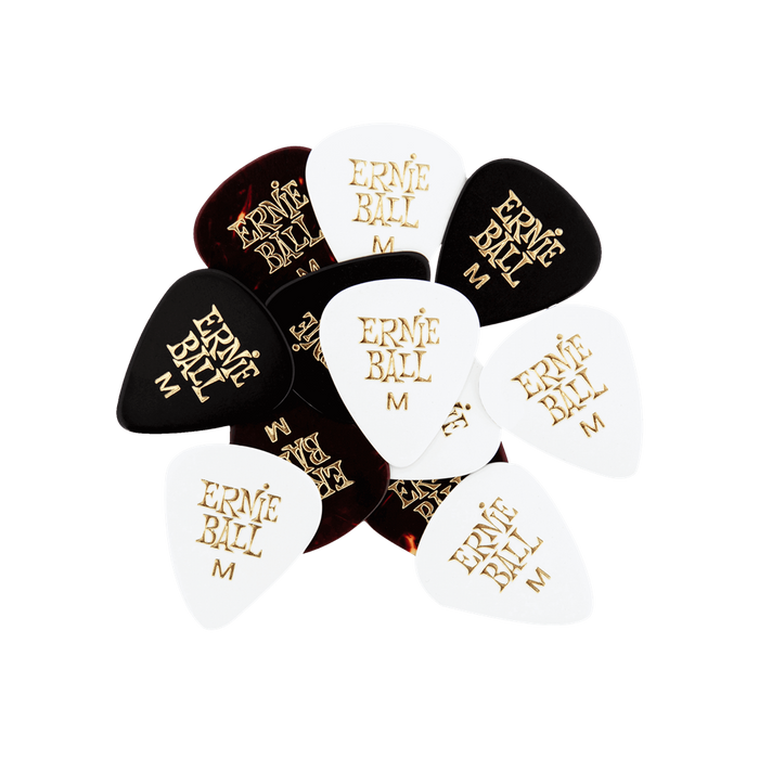 Ernie Ball Pick Pack EB 9178 12 X MED ASST COL PICK .72mm - Guitar Warehouse