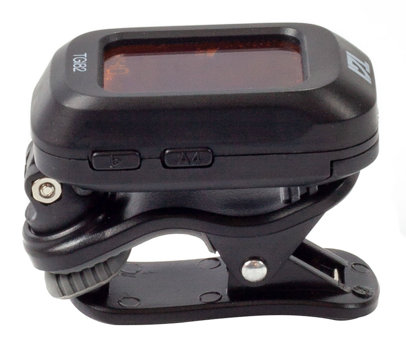 TGI CHOMATIC TUNER DIGITAL CLIP ON for Guitar, Bass, Violin, Ukulele. - Guitar Warehouse