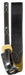 TGI Guitar Strap Black Leather With Suede Back - Guitar Warehouse