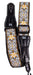 TGI GUITAR STRAP WOVEN COTTON PERSIAN STITCH - GOLD - Guitar Warehouse