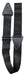 TGI Guitar Strap Woven. Plain Black - Guitar Warehouse