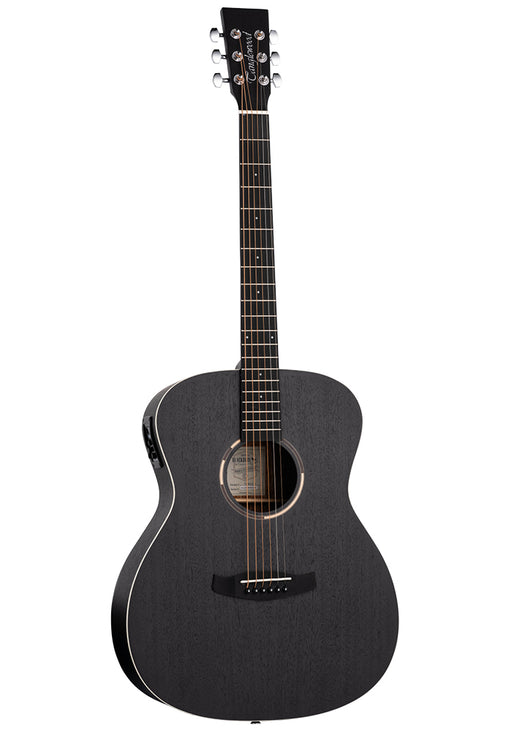 Tanglewood Blackbird Folk Mahogany Electro Acoustic - Smokestack Black Satin - TWBB-OE - Guitar Warehouse