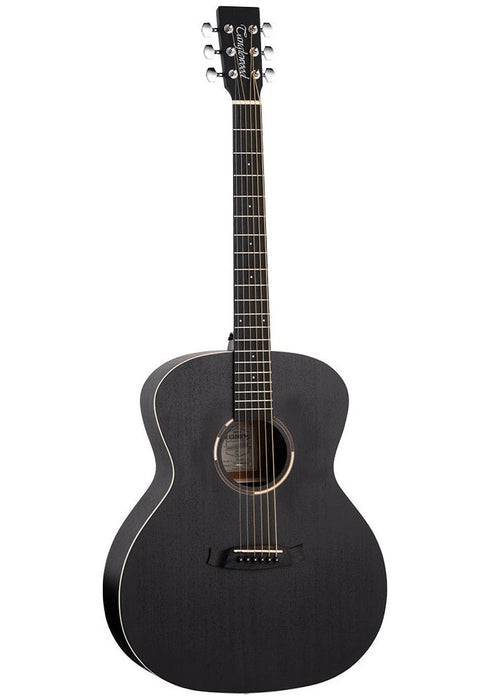 Tanglewood Blackbird Folk Mahogany Acoustic - Smokestack Black Satin - TWBB-O-LH Left Handed - Guitar Warehouse