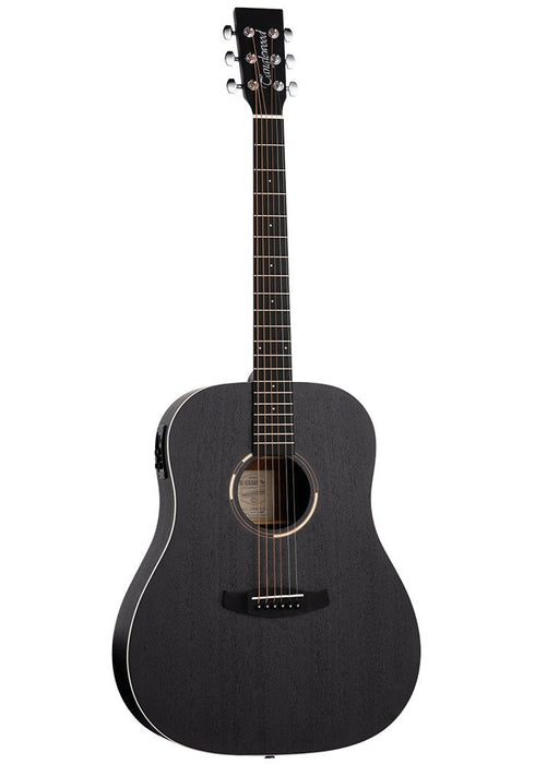 Tanglewood Blackbird Slope Shoulder Dreadnought Mahogany Electro Acoustic - Smokestack Black Satin - TWBB-SDE *SETUP PRICE - Guitar Warehouse