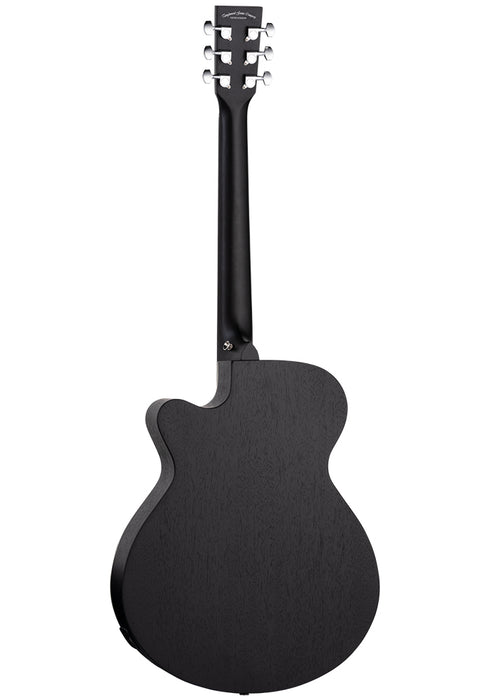 Tanglewood Blackbird Super Folk Cutaway Electro Acoustic Smokestack Black Satin TWBB-SFCE *Setup Included - Guitar Warehouse