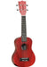 Tanglewood Soprano Ukulele All Mahogany,  Red Satin - Guitar Warehouse